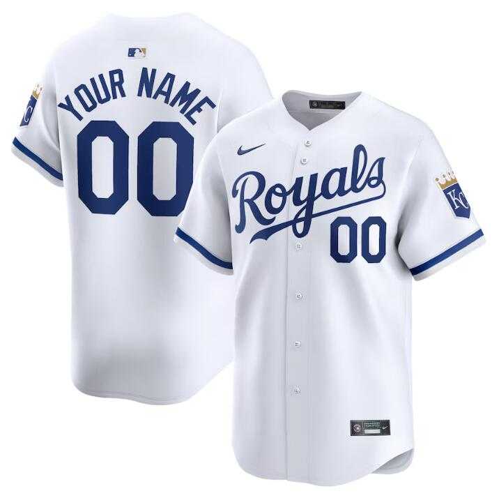 Men's Kansas City Royals Active Player Custom White 2024 Home Limited Stitched Baseball Jersey,We sell and wholesale Men's Kansas City Royals Active Player Custom White 2024 Home Limited Stitched Baseball Jersey on line form chian!